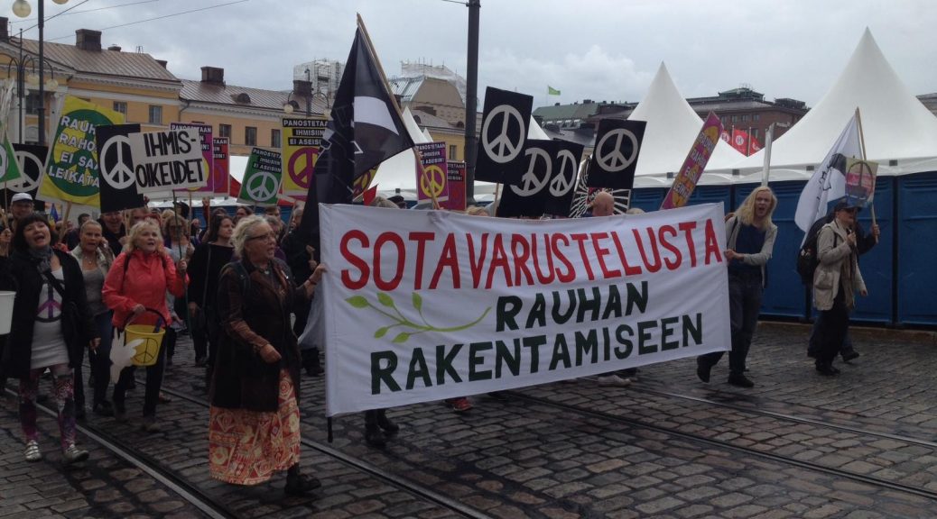 Joukkovoiman rauhan ja ympäristöblokki, Helsinki Rauhanpuolustajat