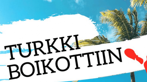 Tekstiilit, matkailu ja aseet – Turkki boikottiin!