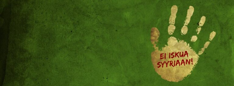 Rauhanpuolustajat haastaa puolueet Syyria-avustustoimintaan