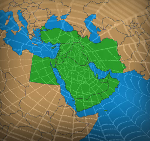 Kirjava Lähi-itä kaukana tasapainosta