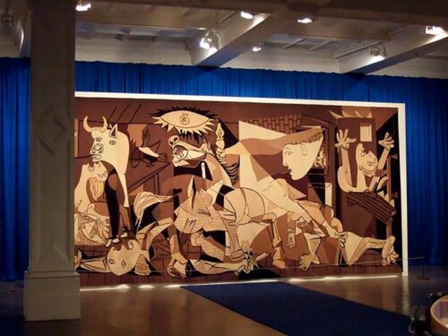 Guernica on sodanvastainen merkkiteos