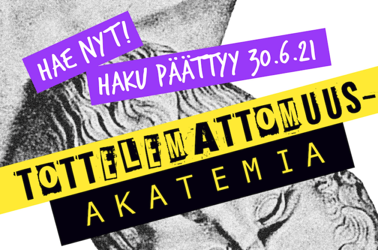 Haku Rauhanpuolustajien Tottelemattomuusakatemiaan päättyy 30.6.