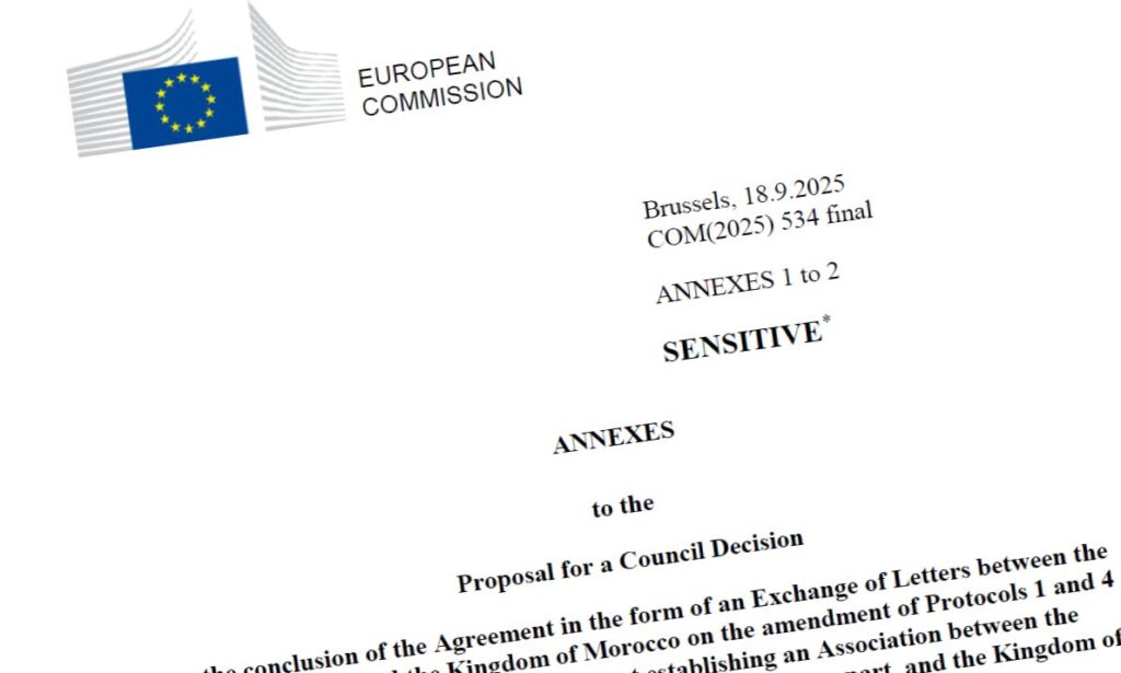 Vuoto: EU aikoo jatkaa laitonta kauppaa Länsi-Saharassa – äänestys jo keskiviikkona 1.10.
