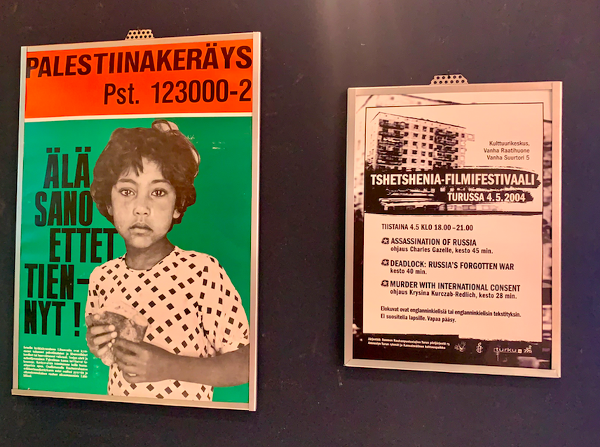 Rauhantyötä tarvitaan nyt enemmän kuin koskaan – Turun Rauhanpuolustajat 50 vuotta -julistenäyttely Turun pääkirjastossa