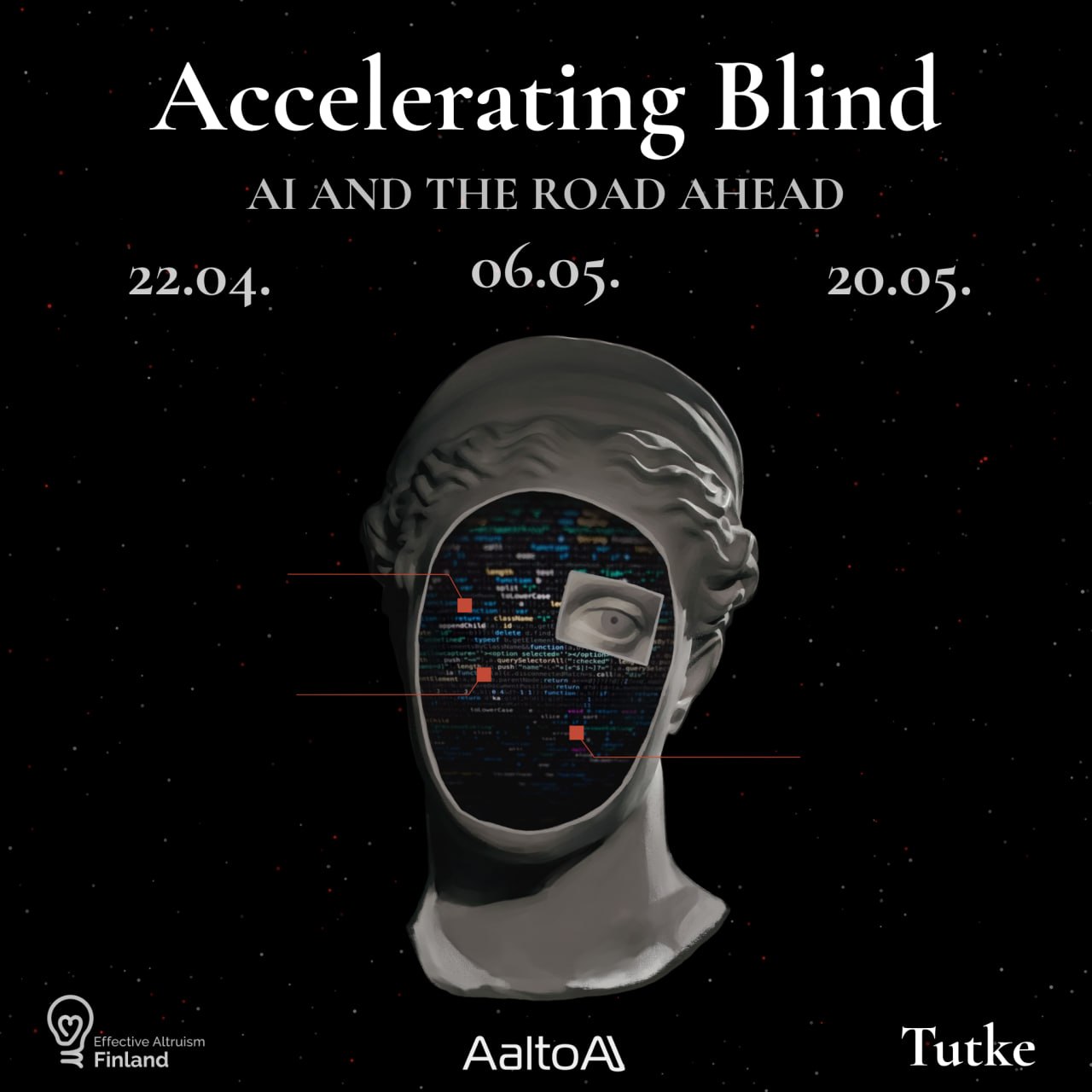 Accelerating Blind: Puhujatapahtumien sarja tekoälyn tulevaisuudesta • Espoo
