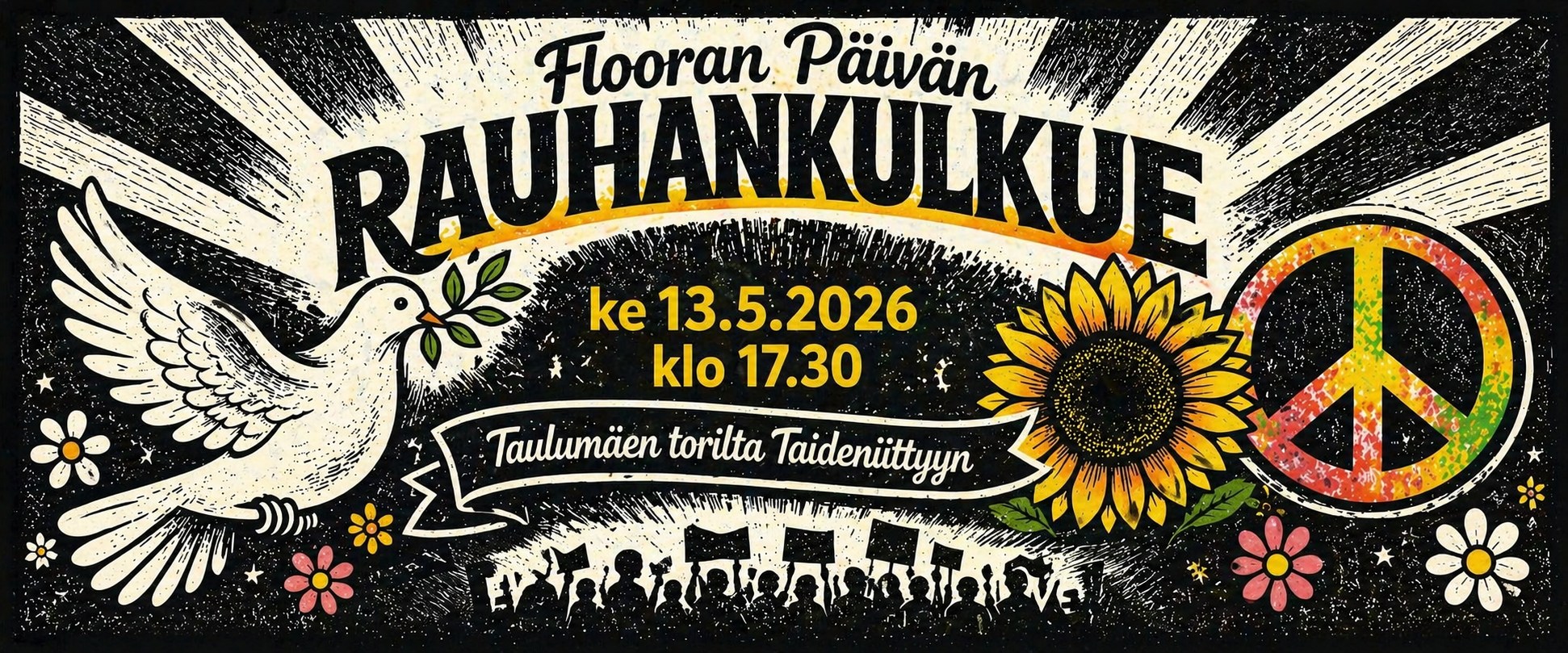 Flooran päivän rauhankulkue 2026 • Varkaus